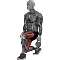 Kettlebell Reverse Lunge illustration