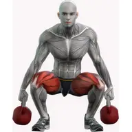 Kettlebell Squats illustration