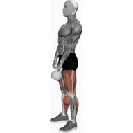 Single Kettlebell Deadlift illustration